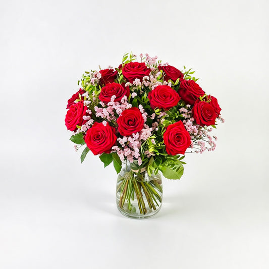 24 Red Naomi Roses