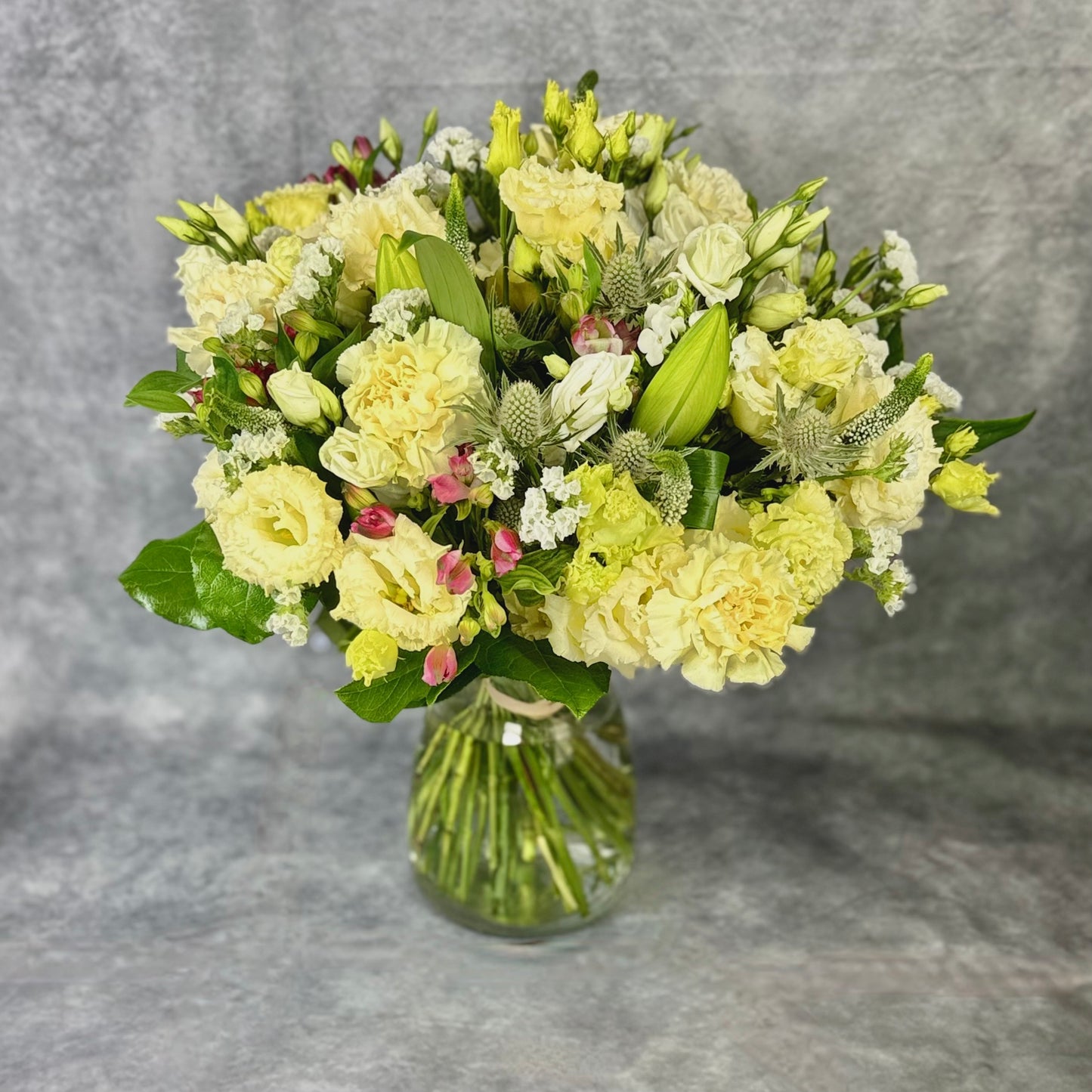 Provincial Charm – Hand-Tied White Bouquet | Putney Florist